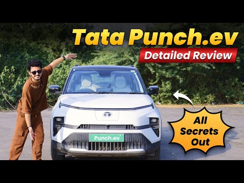 Tata Punch.ev Detailed Review – Real Drive Experience | 421km Range & Premium Features! | EVINDIA