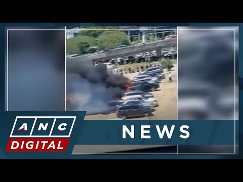 19 vehicles burned in NAIA parking lot fire ANC