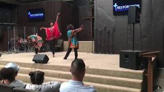 Restoration Community Church Dallas Dance Ministry  &quot;Solid Rock&quot; by Tasha Cobbs