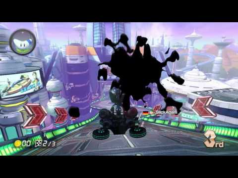 Mario Kart 8 F-Zero' Big Blue Online Race WiiU