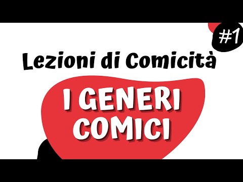 I Generi Comici | lezioni di comicità 1