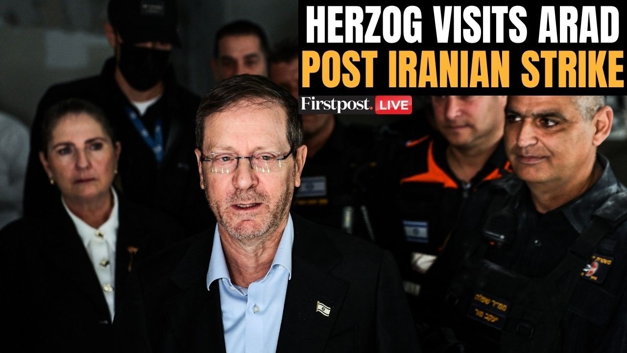 West Asia War LIVE: Israeli President,  FM Visit Iranian Strike Hit Arad | Herzog Calls Iran "Cruel"