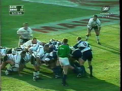 Bath v Brive Rugby Union European Cup Final 31-01-1998
