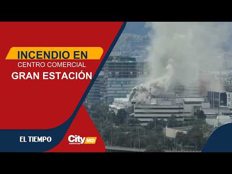 Incendio en el Centro Comercial Gran Estación: no se reportan personas lesionadas | CityTv