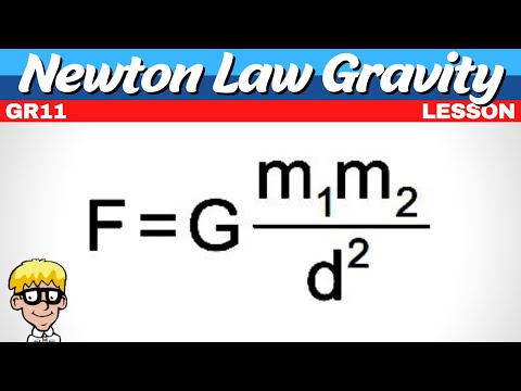 Grade 11 Newton Laws: Newtons law of gravity intro