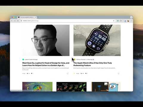 Item video thumbnail