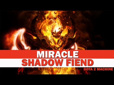 Miracle Dota 2 Shadow Fiend - "GG" 18 Kill 0 Death