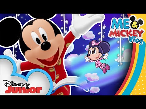 Mickey Reads Bedtime Story Book 🌙📖 | Minnie & the Moonbow | Me & Mickey | Vlog 5 | @disneyjr​