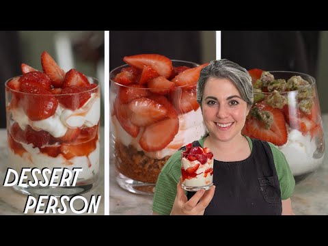 Strawberries in a Cup - 3 Easy Dessert Recipes