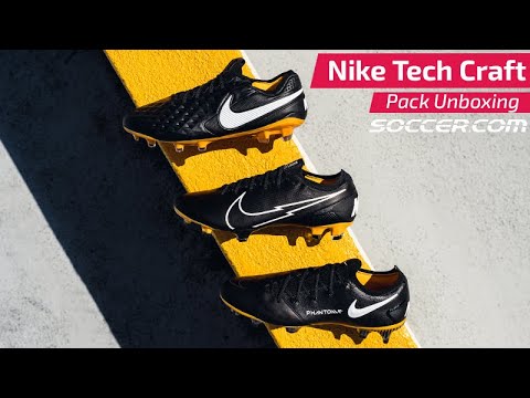 2020 Nike Tech Craft Pack Leather Cleats Unboxing | First Look