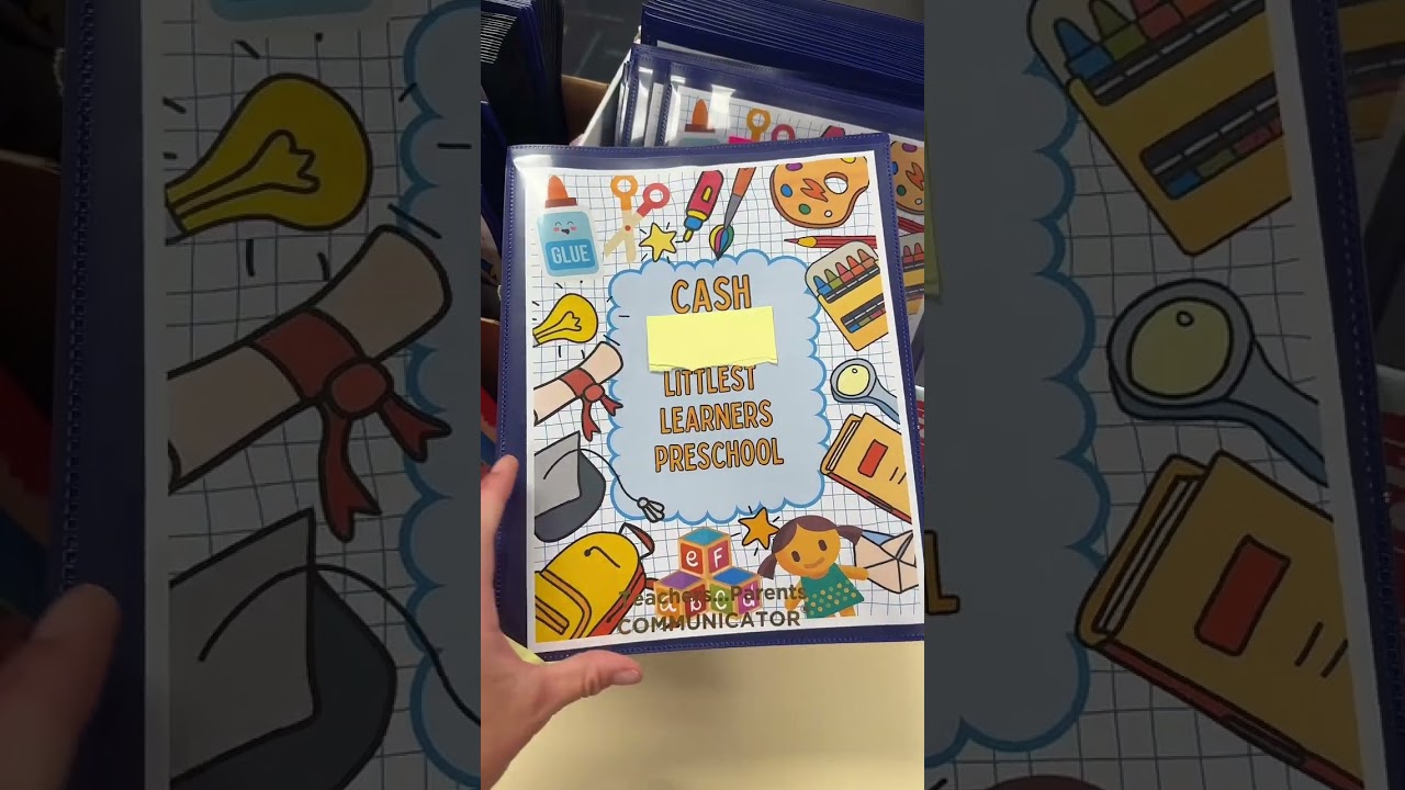 Take-Home Folder Inserts These editable folder inserts make it easy to label your students’