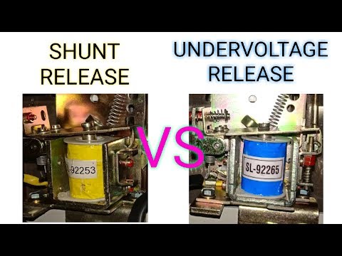 Tripping coil & under voltage coil, why used in acb with their function details