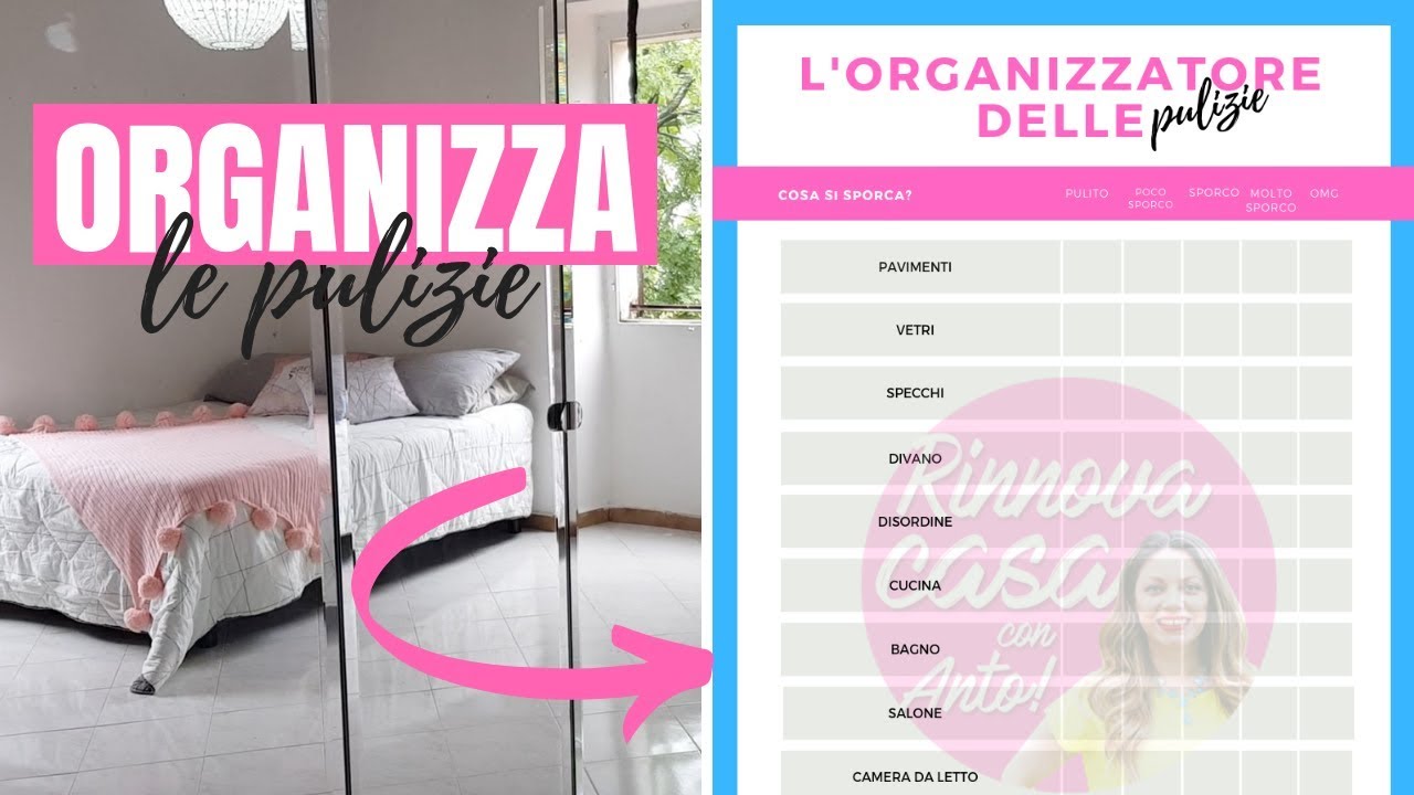 Watch Now COME ORGANIZZARE LE PULIZIE PER AVERE UNA CASA PERFETTAMENTE IN ORDINE! COME ORGANIZZARE LE PULIZIE PER AVERE UNA CASA PERFETTAMENTE IN ORDINE!