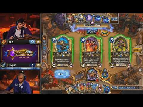《爐石戰記》大師巡迴賽 - 拉斯維加斯站 第三天 8強賽 B組決勝賽 | Hypno vs Dog