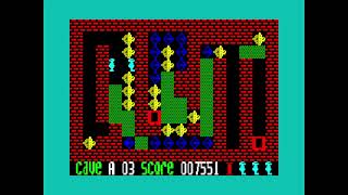 Rock Crush II: The Power Of Dan (Chroma colours and ZonX sound) for the ZX81