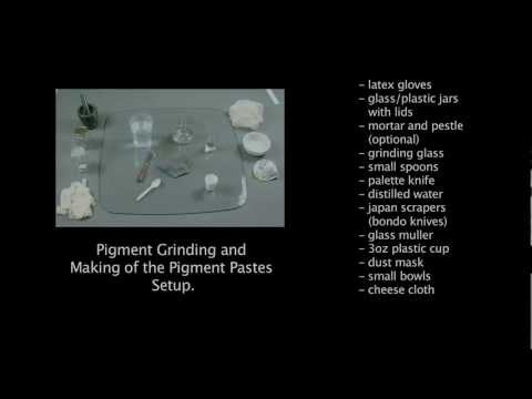 FRESCO PIGMENTS & PAINT TOOLS