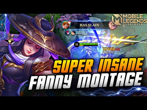 FANNY USER'S MUST WATCH THIS⚡ (Ranked Montage) - Hopeless - MLBB