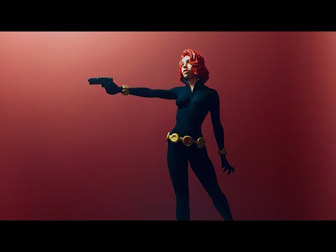 Making a Black Widow Sculpture Inspired by Comic Books