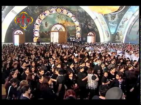 صلاة الجناز على روح القس مينا عبود شاروبيم