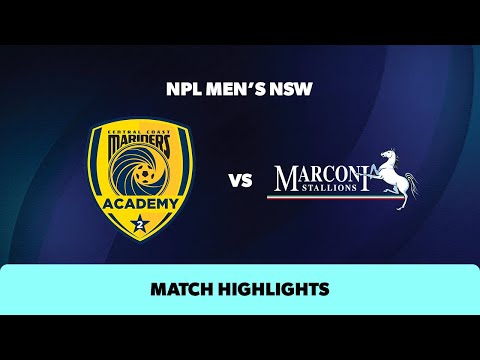 NPL Men's NSW Round 23 Highlights – Central Coast Mariners v Marconi