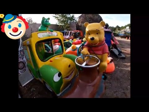 EXPLORE ABANDONED fairground rides machines