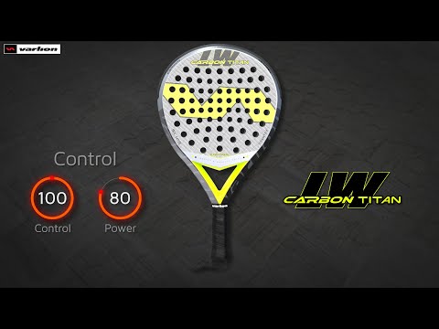 Pala de pádel Varlion – LW Carbon Titan