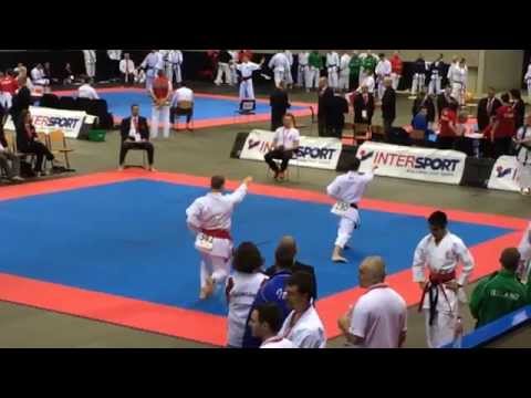 13th SKIF E.C. - Kata Enpi - Bastrakov Oleg Russia (Aka) VS Visnovsky Thomas Belgium (Shiro)