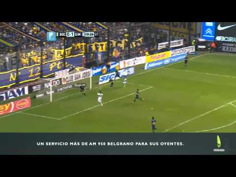 Gol de Pablo Vegetti - Boca vs. Gimnasia de La Plata (0-2)