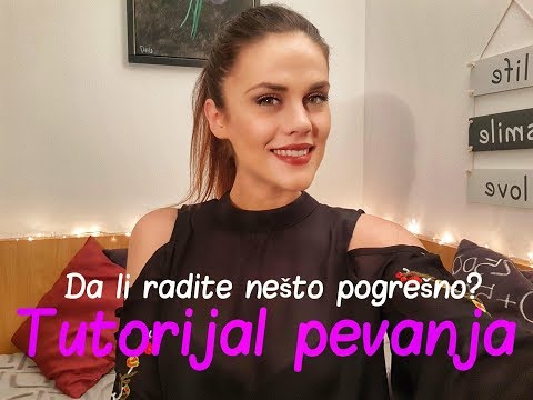 Tutorijal pevanja - Greške u pevanju