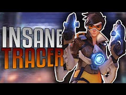 Best Tracer In NA Cloud9 Surefour INSANE carry on Lijiang Tower | Overwatch