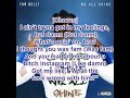 YNW Melly No More Lyrics