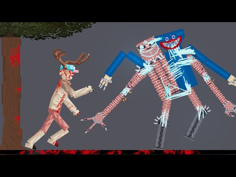 Chopper Monster Point ( One Piece ) vs Brick Golems - People Playground 1.22