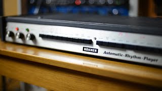 Video thumbnail for Hohner Automatic Rhythm Player Analog Drummachine by 7V-STUDIO