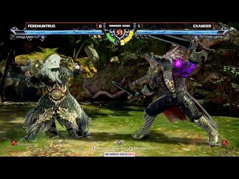 Soulcalibur VI @ NLBC Online #5 - Feremuntrus vs Exander [4K/60fps]