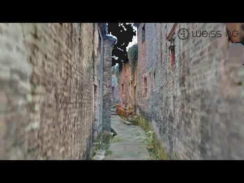 3D photogrammetry point clouds - Ancient village Gu cun zheng  duaqinggangcun - 3D scanner Civetta