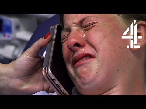 Tragic Moment 16-Year-Old Says Goodbye To Family Before Brain Surgery | 24 Hours In A&E | Channel 4