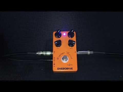 Caline CP-18 Overdrive Orange Burst | Demo sound