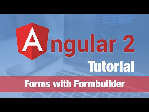 Angular 2 Tutorial 2016 Forms using Angular 2 Formbuilder