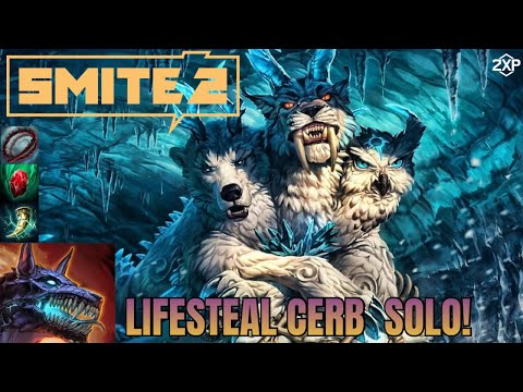 Lifesteal Cerberus (Buffed) Solo Smite 2 Conquest Gameplay