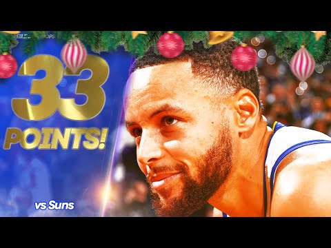 Stephen Curry 33 POINTS vs Suns on Christmas! ● Full Highlights ● 25.12.21 ● 1080P 60 FPS