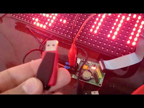 How to install a programmable led sign board