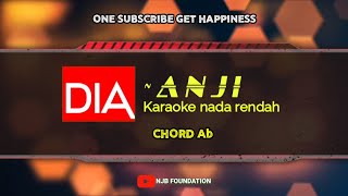 Download lagu Anji - Dia || Karaoke nada rendah chord Ab @njb foundation mp3 Download lagu Anji - Dia || Karaoke nada rendah chord Ab @njb foundation mp3