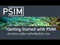 Getting started with PSIM