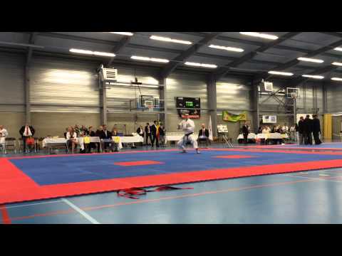 SKIF Belgium National Championship 2014 - Kata Gojūshiho Dai - Paul Huglo - Fourth place