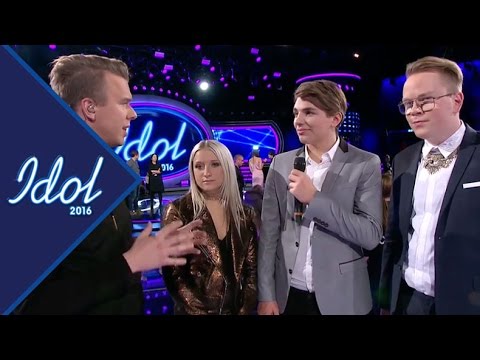 Oskar, Rebecka och Jesper svarar på juryns kritik - Idol Sverige (TV4)