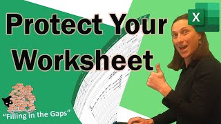 3 easy steps to protect your worksheet cells and still allow data entry.