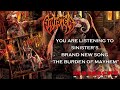SINISTER - The Burden Of Mayhem Pre-Listening ...