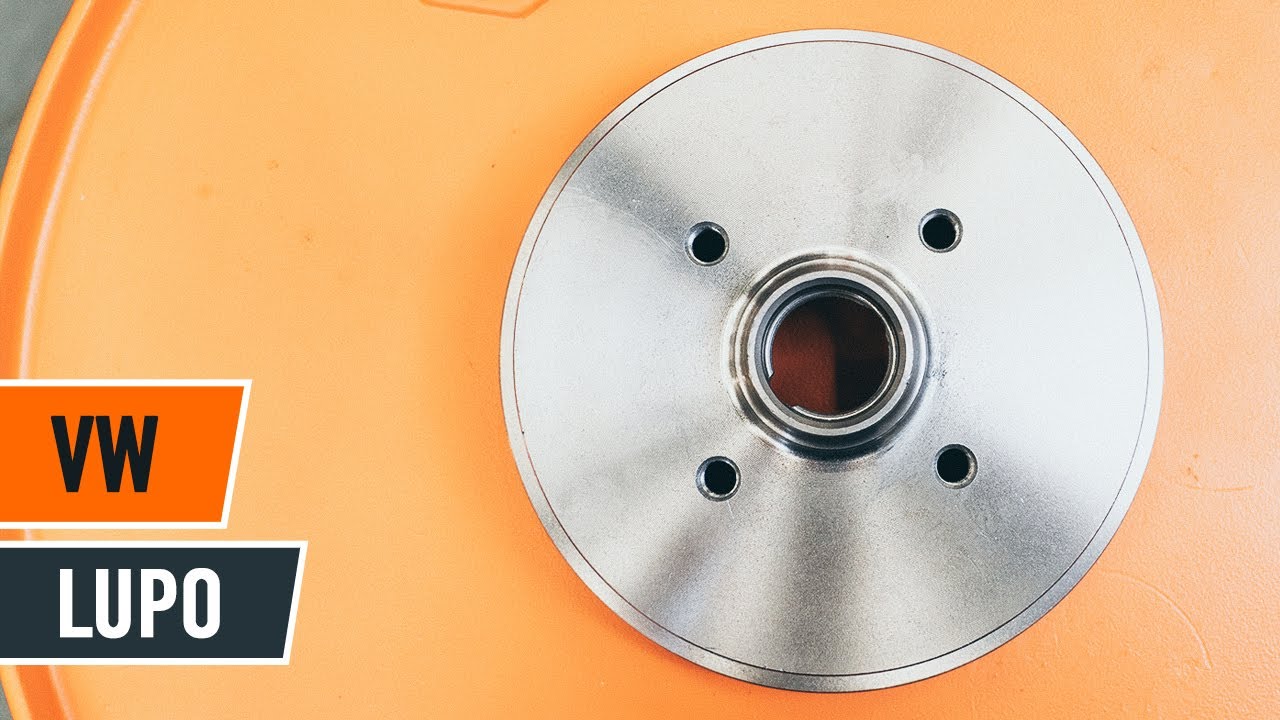 Udskift bremsebakker bag - VW Lupo 6X1 | Brugeranvisning