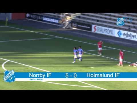 Norrby IF  - Holmalund IF 5 - 0 målskytt Jashar Mirzai