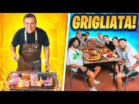 🥩 CHEF FRANCO'S GRILL for NAPLES YOUTUBE! 😋